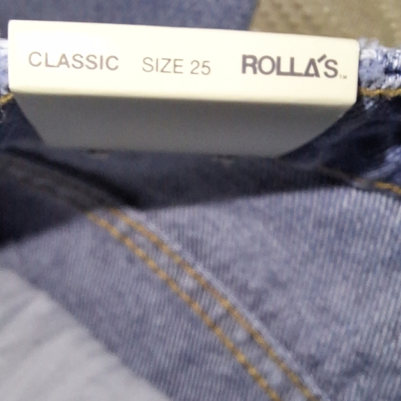 Free People Rolla's classic straight high rise regular fit size 25. NWT. - Picture 3 of 7